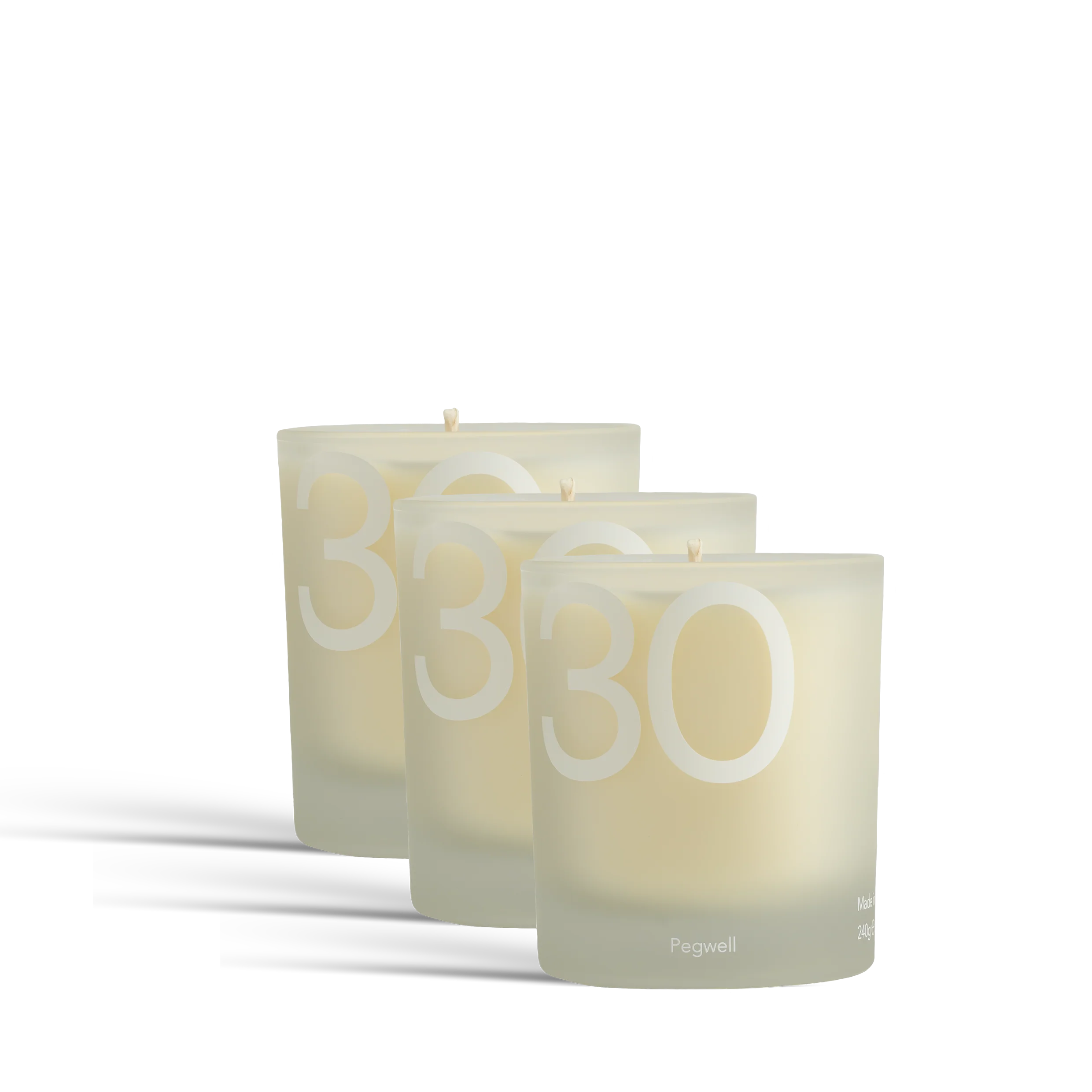 Pegwell Candle - Pack Size 3 - Image 2